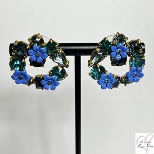 Floral Wreath Stud Earrings (J. Crew)